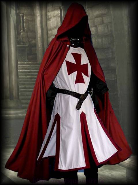 Medieval Templar Knight Crusader Surcoat And Cloak Reenactment Sca Larp Ebay 5912