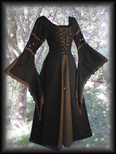 Laced Medieval Dress Middle Ages SCA Larp Reenactment Renaissance 4 ...