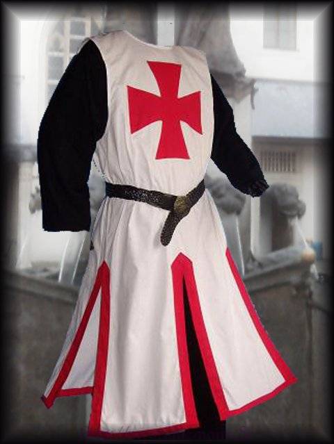 Medieval Templar Knight Crusader Surcoat Reenactment SCA Larp German ...